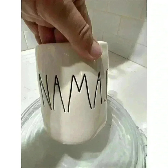 Rae Dunn Artisan Collection By Magenta Mug "NAMASTE" Coffee Tea Hot Coco Mug Cup - Picture 4 of 10